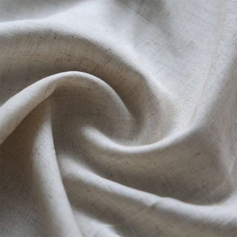 Organic Linen Viscose Dyed Fabric